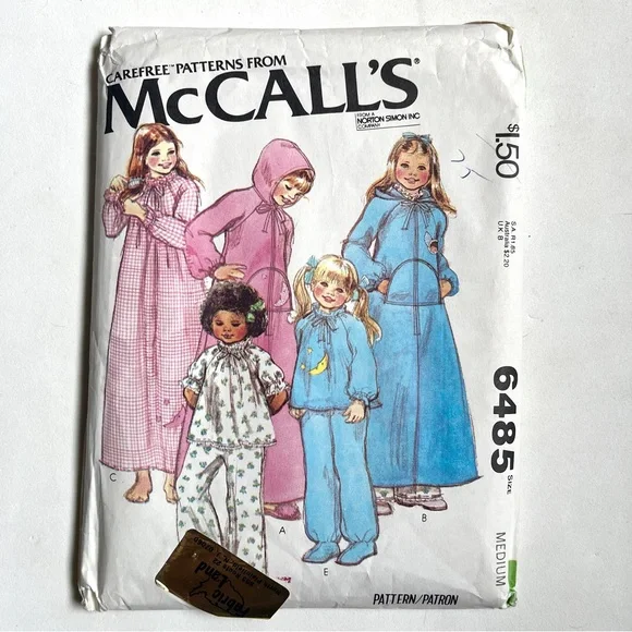 6 McCall's Vintage Sewing Patterns Kids Clothing Collections - both genders. New - Picture 3 of 9